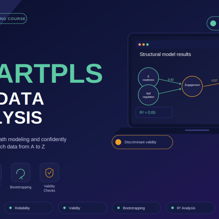 SmartPLS pour l'analyse des données